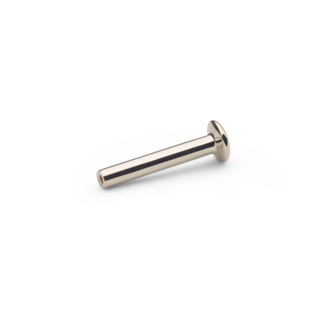 Labret Studs - White Gold